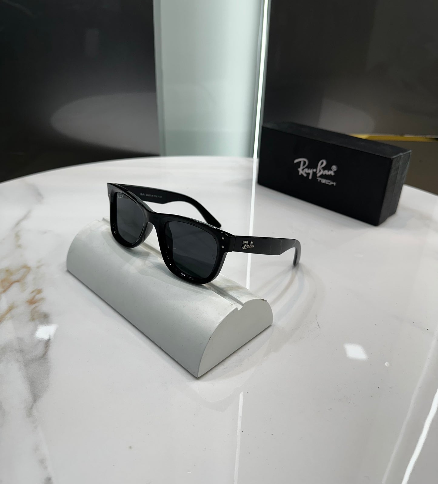 Rayba n 502 Glossy Black Ultimate Luxury Shade With Original Packaging
