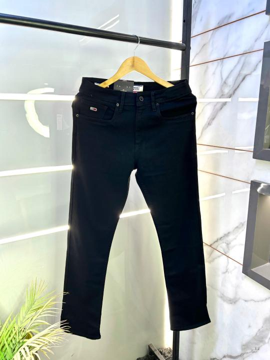 Tomm y Hilfige r Imported Black Super Premium Denim F2656-BL