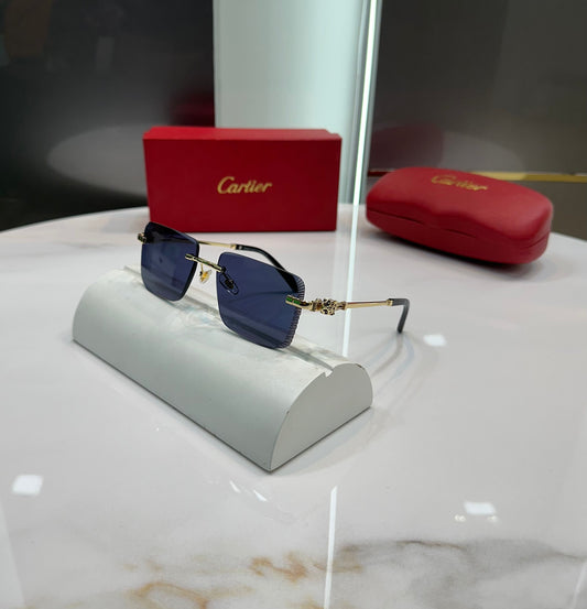 Cartie r 7203 Gold Black Ultimate Luxury Shade With Original Packaging