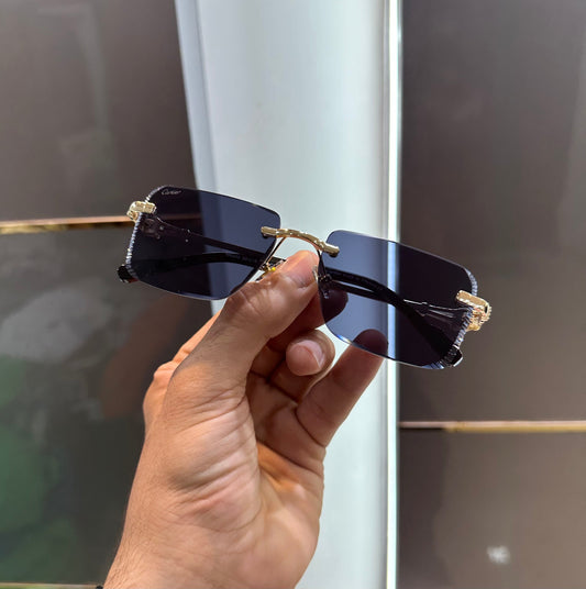 Cartie r 7203 Gold Black Ultimate Luxury Shade With Original Packaging
