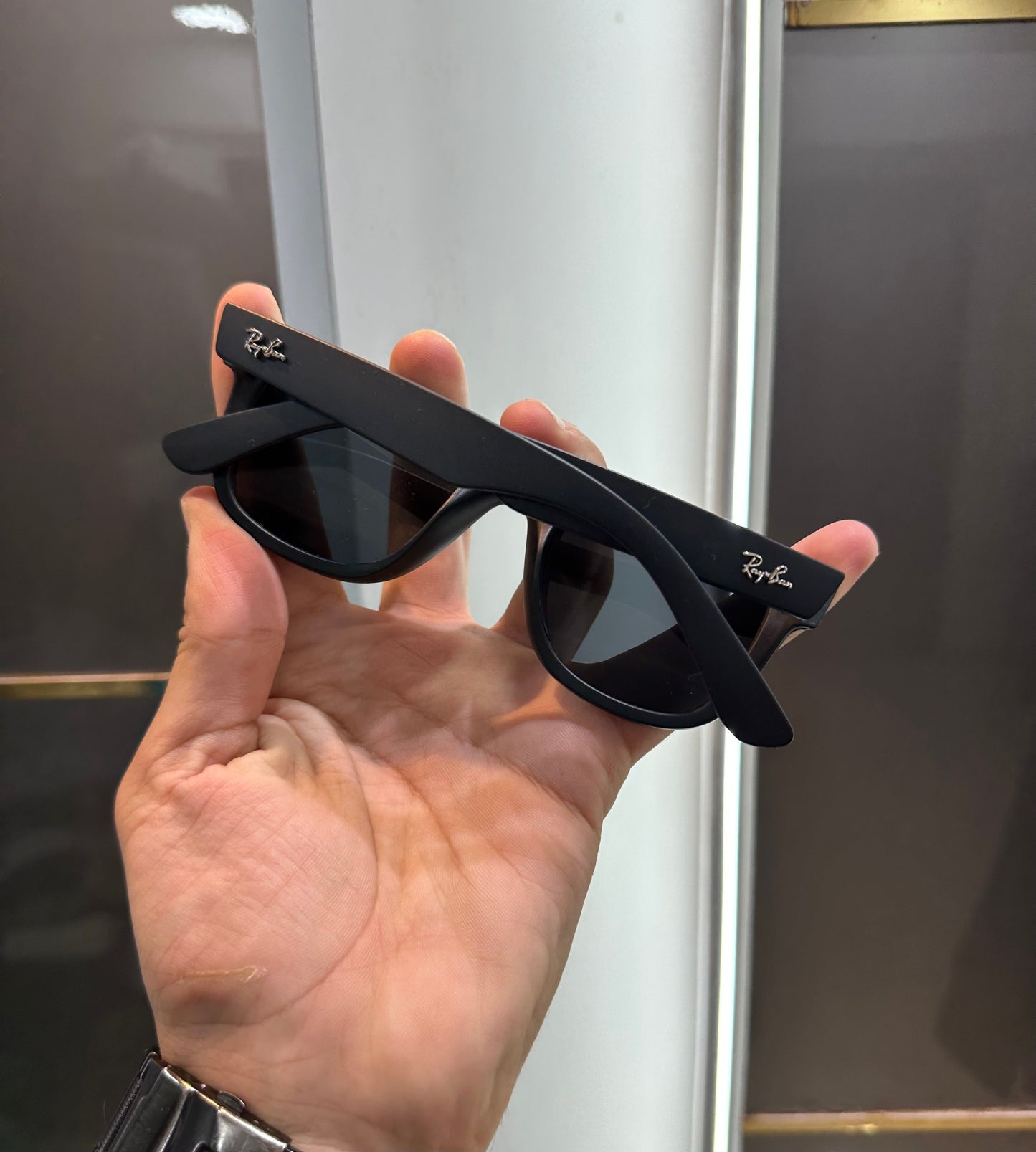 RB502 Matt Black Ultimate Luxury Shade With Origi nal Packaging