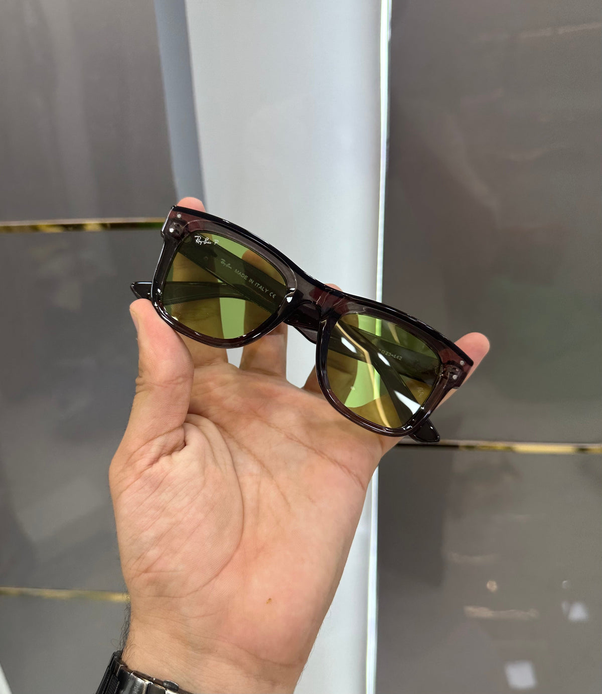 Rayba n 502 Grey Green Black Ultimate Luxury Shade With Original Packaging