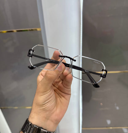 Cartie r 2590 Glass Black Ultimate Luxury Shade With Original Packaging