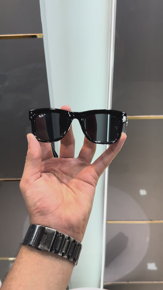 Rayba n 502 Glossy Black Ultimate Luxury Shade With Original Packaging